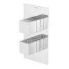 VitrA Flow Round Wall Mounted Shower Valve - Chrome