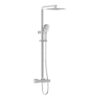 VitrA Aqua Core Round Shower System w/250mm Showerhead & Handshower - Chrome