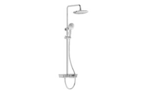 VitrA Aquaheat Charm 360 Shower Column w/Shelf - Chrome