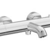 VitrA Aqua Core Round Thermostatic Bath/Shower Mixer - Matt Black