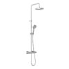 VitrA Aqua Core Round Mixer Shower w/200mm Showerhead & Handshower - Chrome