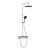 VitrA Aqua Core Round Shower System w/250mm Showerhead & Handshower - Matt Black