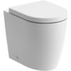 Trent Rimless Back To Wall Comfort Height WC & Soft Close Seat