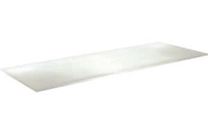 Baldock High Pressure Laminate Worktop (1210x460x10mm) - White Slate
